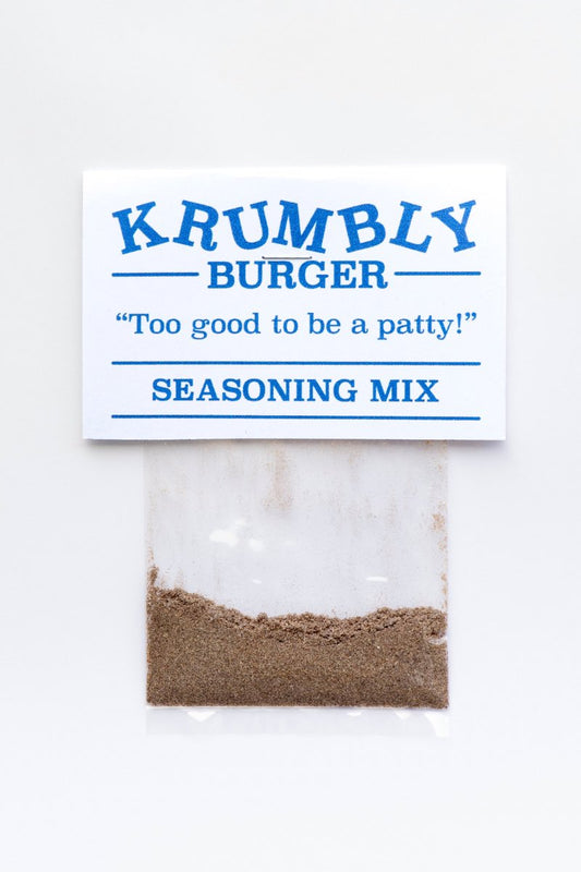 13 Pack of Krumbly Burger Seasoning: 0.25 oz. Packet